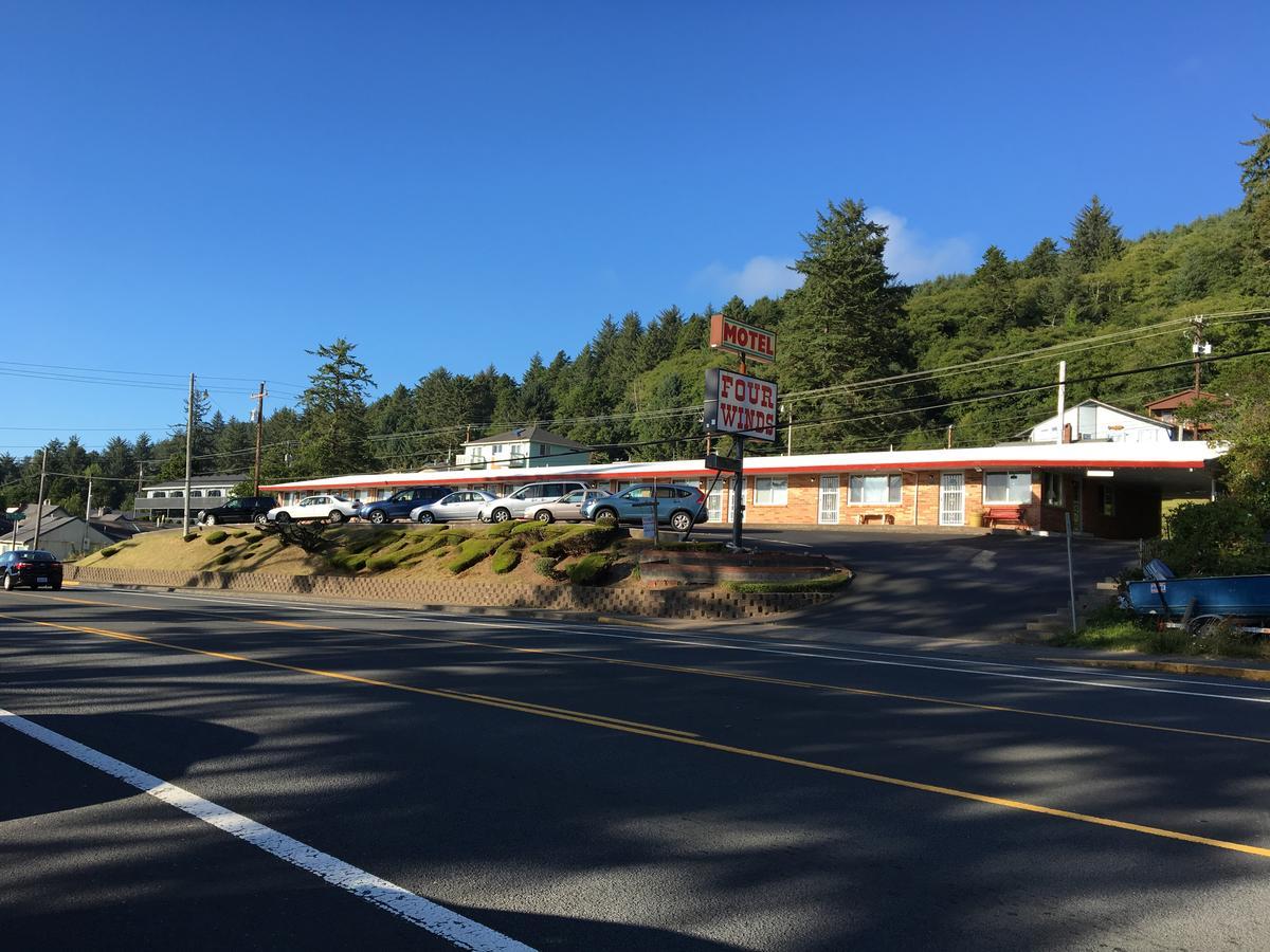 Four Winds Motel Depoe Bay Exterior photo